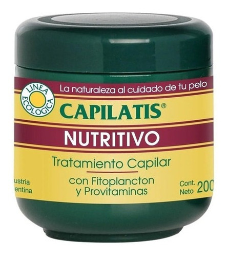 Capilatis Tratamiento Nutritivo Linea Ecológica 200 G