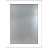 Espejo Marco Vidrio Color Blanco 50x60 Vertical U Horizontal
