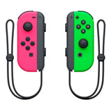 Joystick Nintendo Switch Joy-con (l)/(r) Verde Y Rosa Neon