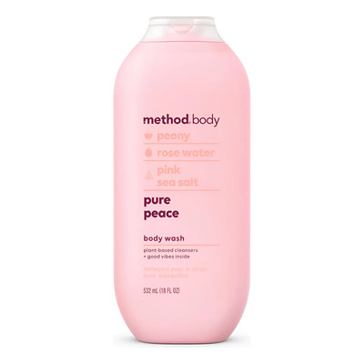 Method Body Wash Pure Peace Peony Rose Water Sea Salt 18oz | Envío gratis