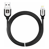 Cabo Turbo Carregador 1m Lightning Para Ipone 6,7,8,10,x,xr Cor Sortido