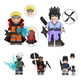 Blocos De Montar Minifigures Naruto Kit Com 5 Personagens 
