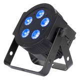 American Dj 5px Hex Led Par Fixture (rgbaw+uv, Black)