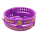 Pulsera Ajustable Nba Lakers Los Angeles Basquetbol