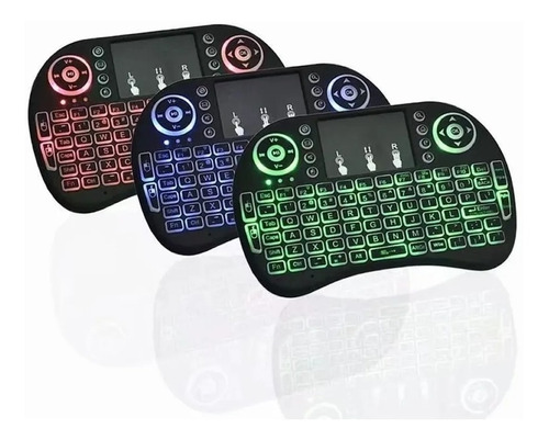 Mini Teclado Inalámbrico Pantalla Táctil Español Tv Pc Smart