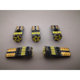 Led T10 15smd 4014 Chip T10 W5w Led Canbus Led Pellizco 