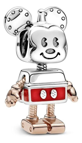 Pandora Charm Robot Mickey Mouse Original + Kit De Regalo