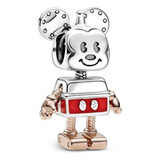 Pandora Charm Robot Mickey Mouse Original + Kit De Regalo