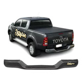 Paragolpe Trasero Gris Toyota Hilux 06/15