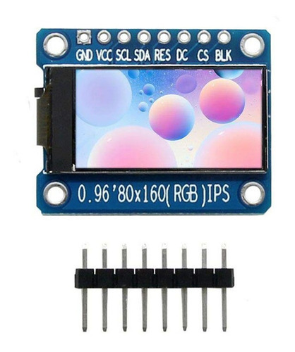 Display Ips 0.96 Color 80x160 Spi Serial St7735 Arduino Hobb