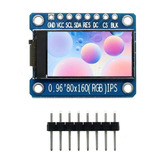Display Ips 0.96 Color 80x160 Spi Serial St7735 Arduino Hobb
