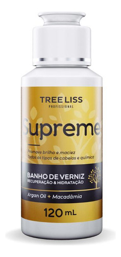 Alisamento Tratamento Supreme Progressiva 120ml Tree Liss