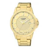 Reloj Citizen Dorado Bi1012 Acero Agente Oficial Jr Joyas