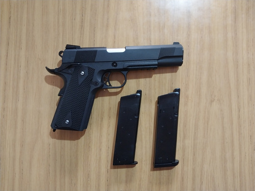 Pistola Airsoft Colt 1911 + Cargador Extra 