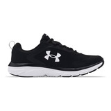 Tenis Under Armour Charged Assert 9 Negro Hombre Correr