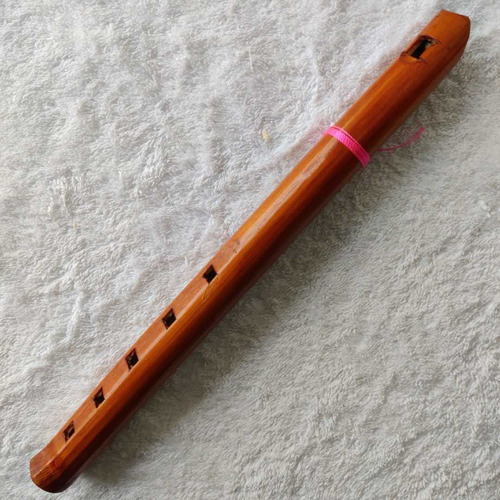 Flauta Artesanal Juguete Musical De Viento Madera Música 