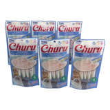 Premios Gatos Snack Atún Churu Caja 6 Pack 4 Pzas (24pzs)