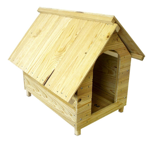 Casinha De Madeira Pinus Para Cães N.2