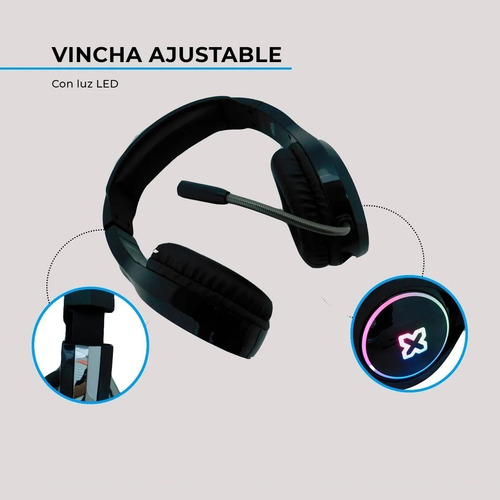 Auriculares Gamer 5.1 Streamers Crush Sound Hx100