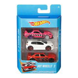 Pacote Com 3 Carrinhos Hot Wheels Sortidos - Mattel