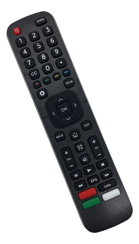 Control Remoto En2h27 Para Smart Tv Bgh Noblex Sanyo Jvc Ilo