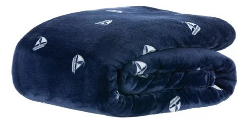 Cobertor Blanket Vintage Toque De Seda Estampado Solteiro - 