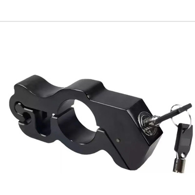 Lohotek Candado Motocicletas Bloqueador De Freno Acelerador Anti-robo Candados Para Moto Antirrobo Bicicleta Seguridad Con Llave Negro
