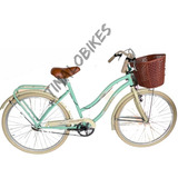 Bicicleta Vintage Con Porta Equipaje,canasto Rodado26 Timalo
