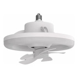 Ventilador Giratorio De 360° Con Luz Led Ajustable En Color