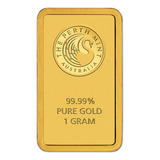 Robmar-australia Moneda Rectangular De 1 G.24 K.oro 0,999 