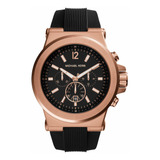 Reloj Mujer Michael Kors Mk8184 Cuarzo Pulso Negro En