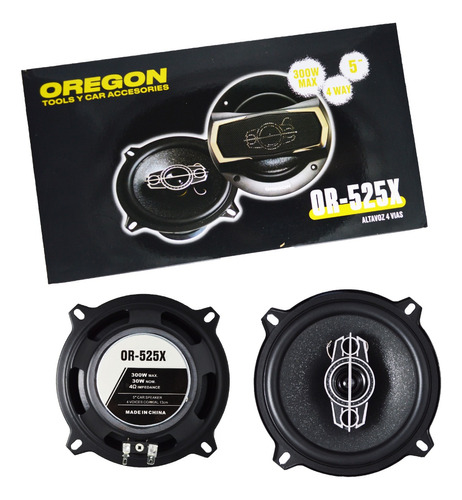 Parlantes Oregon 50 Watts 4 Vias Para Renault Master Zuk