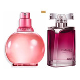 Set De Perfumes Dama Grazzia Rosada + V - mL a $978