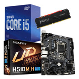 Combo Actualizacion Pc Intel I5 11400 + 8gb Rgb Mother H510