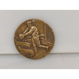 Medalha Antiga 3,5cm Liga Escolar De Futebol 1916
