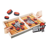 Juego De Mesa Basketball Hockey Baloncesto Portátil Niños