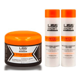 Liss Expert Kit Alisado X 250 + Shampoo + Acondicionador