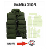 Molderia Textil Imprimible En Pdf Chaleco Hombre 