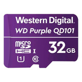 Memoria Microsd Western Digital Púrpura 32gb Clase 10