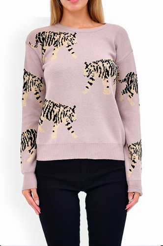 Sweater Tejido Grueso Bremer  Hermoso Art. Leo Mujer