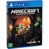 Minecraft Edição Playstation Ps4 Novo E Lacrado !!