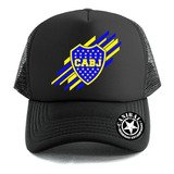 Gorras Trucker Boca Jrs Cabj Remeras Estampadas Canibal