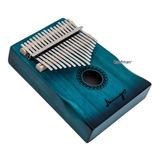 Kalimba De 17 Teclas Instrumento Musical  Piano De Pulgar 