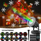 Luces De Proyector Láser Led Navidad Con Control Remoto