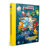 Box 6 Mini Livros Infantil Dc Super Friends Equipe Heróis