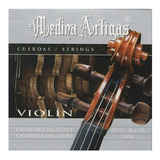 Encordado Medina Artigas Para Violin Cuerdas De Acero 1810