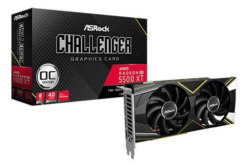 Placa De Vídeo Rx5500 Xt 8gb Challenger