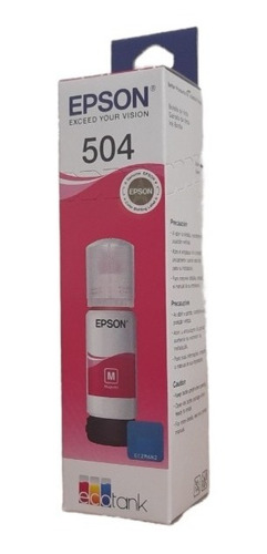 Tinta Epson Magenta Ecotank T504 L4150 L4160 L6161 L6171