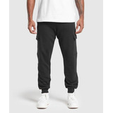 Gymshark Rest Day Essentials Cargo Joggers - Black