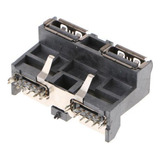 10 Conector De Ranura De Socket Usb De Repuesto Compatible